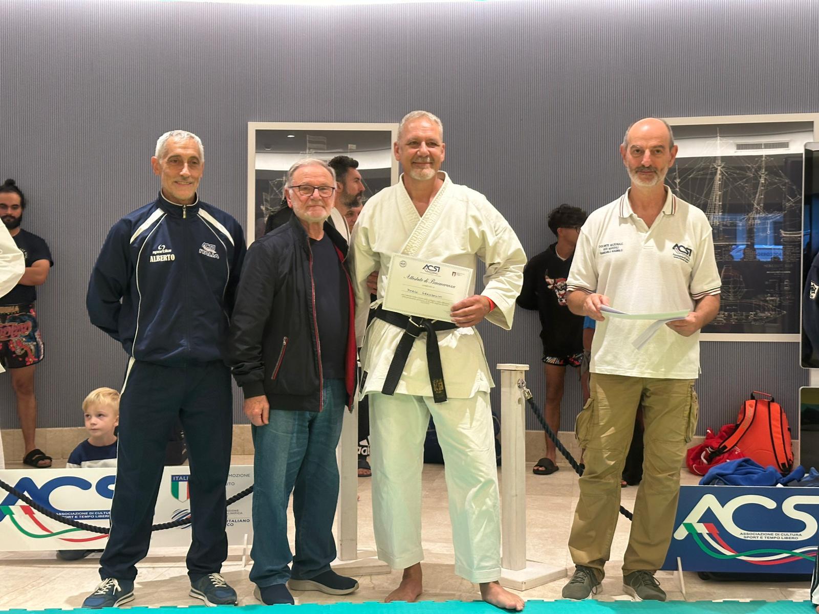 Stage Nazionale di Arti Marziali ACSI, Montesilvano 2024, 4-6/10/2024 - premiazioni