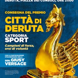 Locandina Premio "Città di Deruta" categoria Sport, 26/06/2025