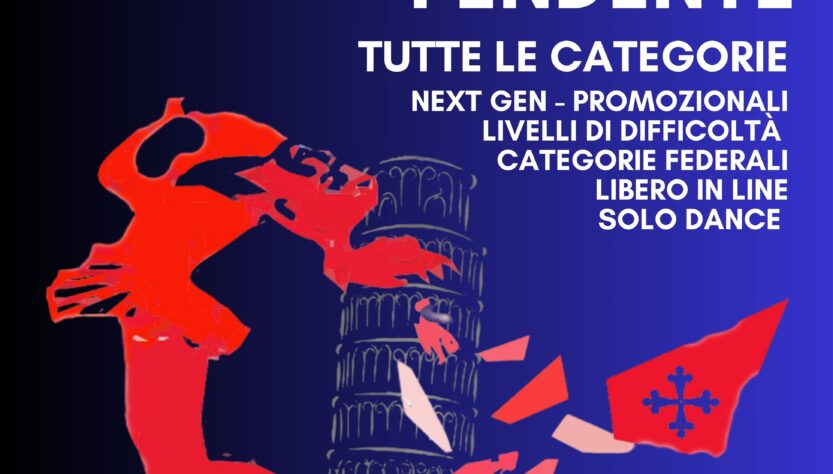Locandina Trofeo Nazionale Torre Pendente Pattinaggio Artistico, Pisa 21 - 22 Giugno 2025